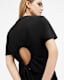 Holli Drawcord Crew Neck T-Shirt
