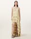 Cavarly Tiered Ruffle Maxi Dress