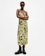 Bryony V-Neck Midi Slip Dress