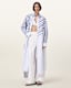 Shannon Striped Shirt Maxi Dress