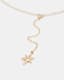 Tiana Star Drop Y-Shaped Necklace