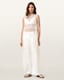 Clara Lace Trim Midi Dress