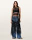 Clara Lace Trim Midi Dress