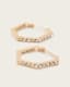 Hattie Hex Hoop Earrings