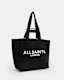 Izzy Logo Print Knitted Tote Bag