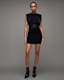Mika Sleeveless Metallic Tank Mini Dress