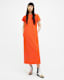 Anna Crew Neck Short Sleeve Maxi Dress