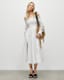 Launa Off Shoulder Broderie Maxi Dress