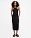 Cassidy Embellished Trim Midi Dress