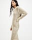 Jesse Metallic Crochet Midi Dress