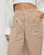 Val High-Rise Cargo Linen Blend Trousers