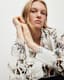 Leyla Lilly Silk Linen Blend Shirt