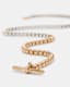 Box Chain Two Tone Necklace