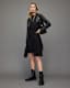 Dalby Slim Fit Leather Biker Jacket