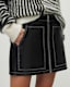 Cleo Leather Mini Skirt