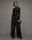 Francesco Long Sleeve Sheer Lace Top