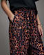 Tyler Silk Blend Leopard Anita Trousers