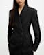Sevenh Cinched Waist Slim Fit Blazer