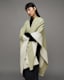 Saints Border Logo Wool Ruana Scarf