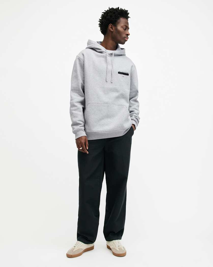 Redact Pullover Embroidered Logo Hoodie