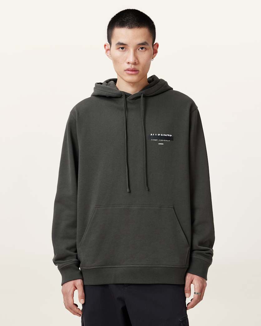 Redact Pullover Embroidered Logo Hoodie