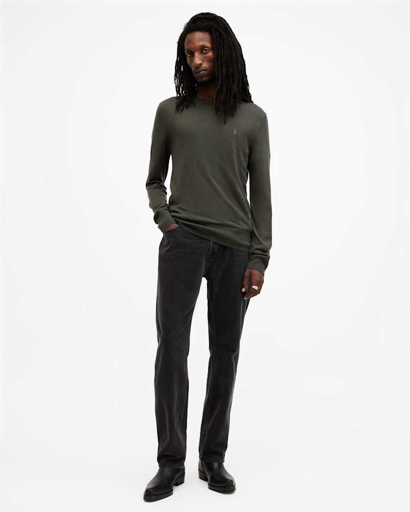 Mode Merino Crew Neck Ramskull Jumper