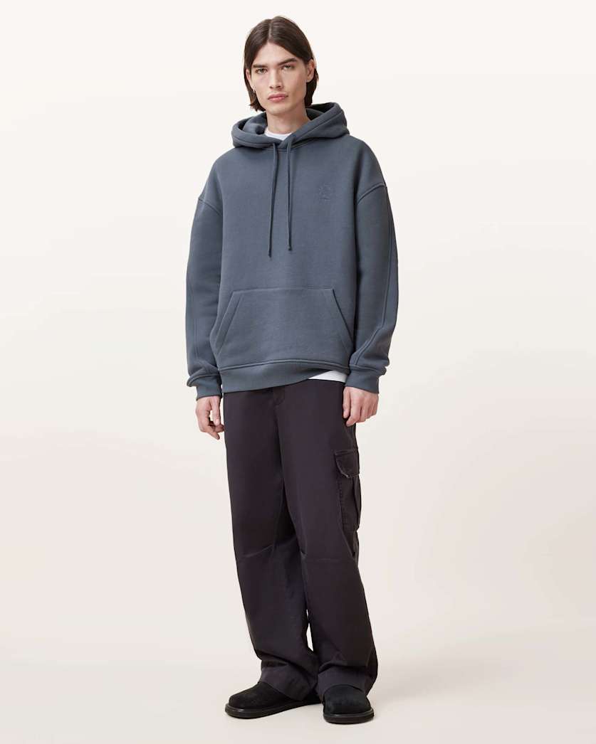 Haven Embroidered Logo Oversized Hoodie