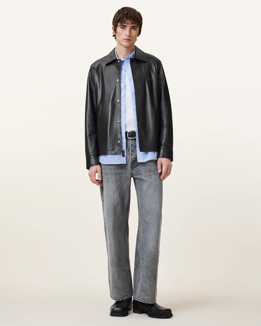 Arlington Minimalist Leather Jacket