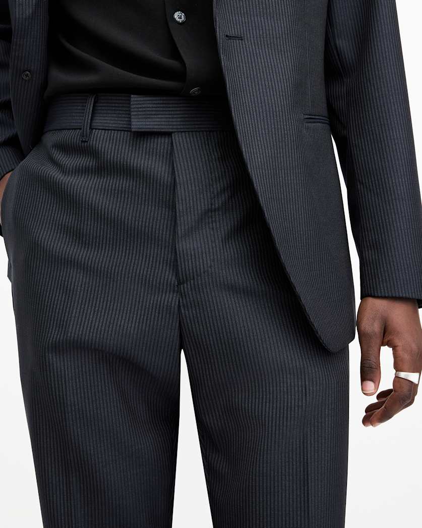 Howling Pinstripe Straight Fit Trousers