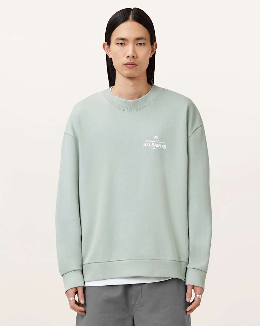 Soleil Crew Oversized Cropped Sweatshirt
