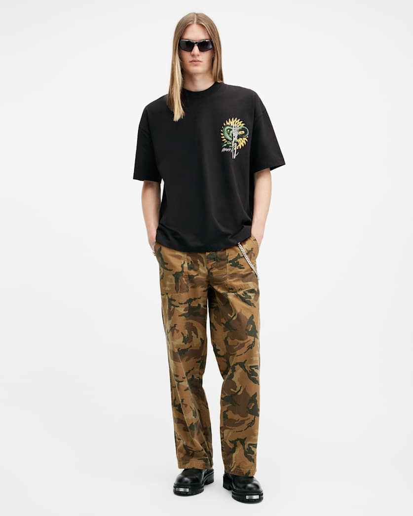 Krait Graphic Printed Oversized T-Shirt