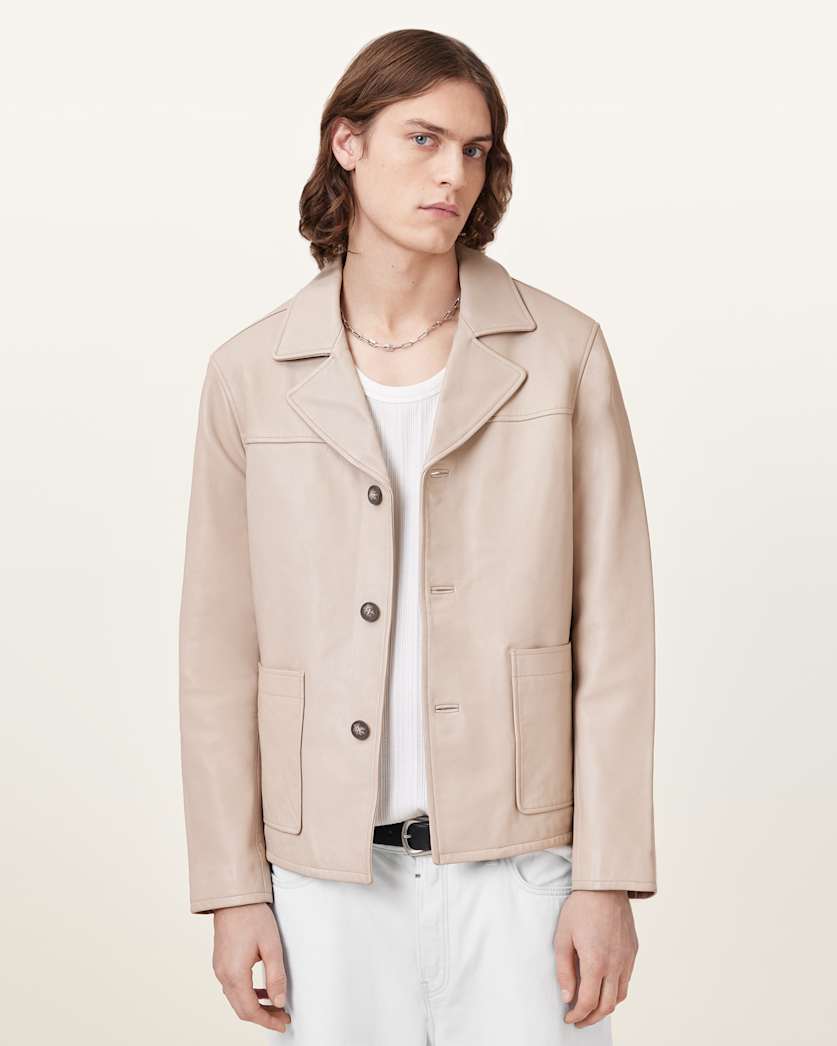 Luca Leather Blazer