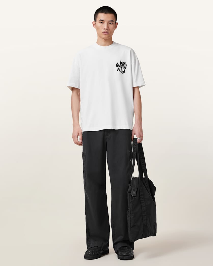 Orlando Logo Print Oversized T-Shirt