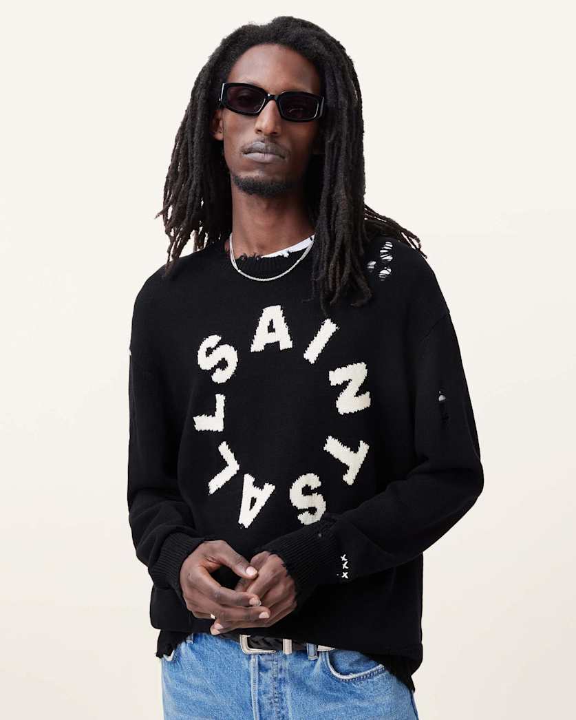 Diageo Intarsia Logo Jumper