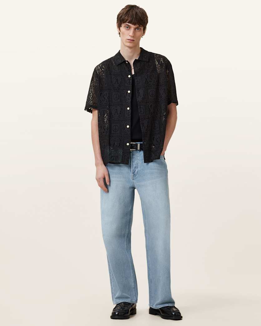 Netley Short Sleeve Lace Shirt
