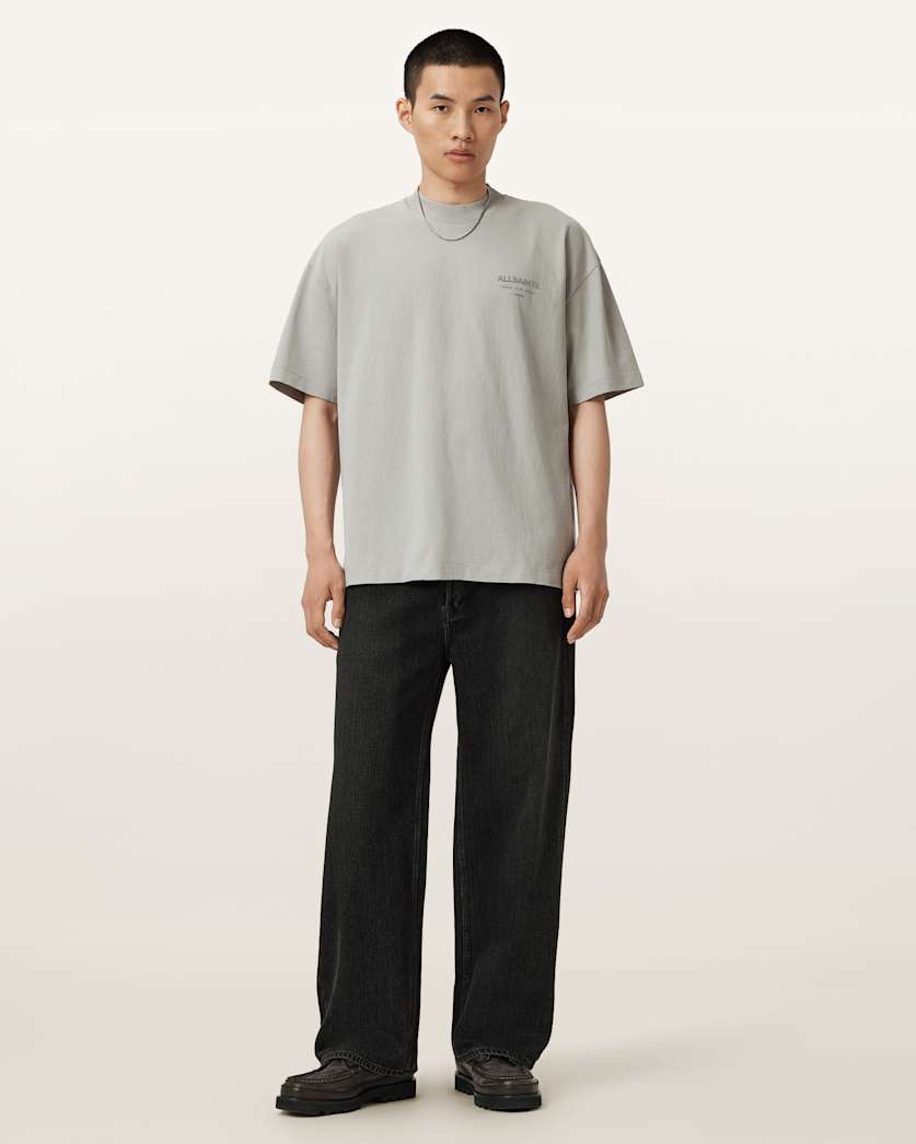Xander Flocked Logo Oversized T-Shirt