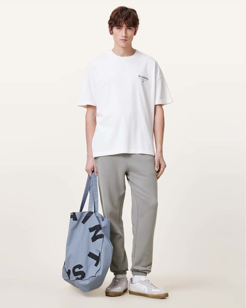 Raven Cuffed Slim Fit Ramskull Sweatpants