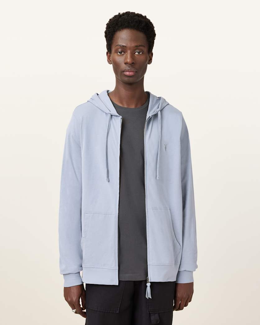 Brace Zip Up Brushed Cotton Ramskull Hoodie