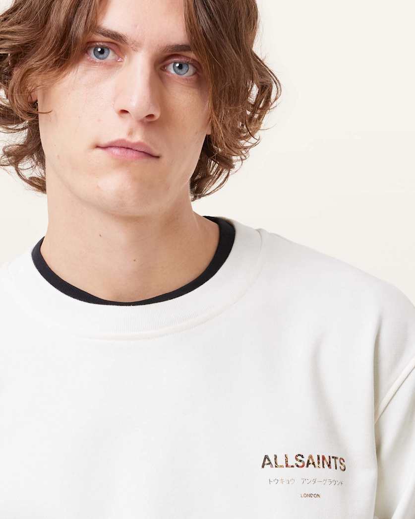 Underground Relaxed Fit Crew Neck Sweatshirt