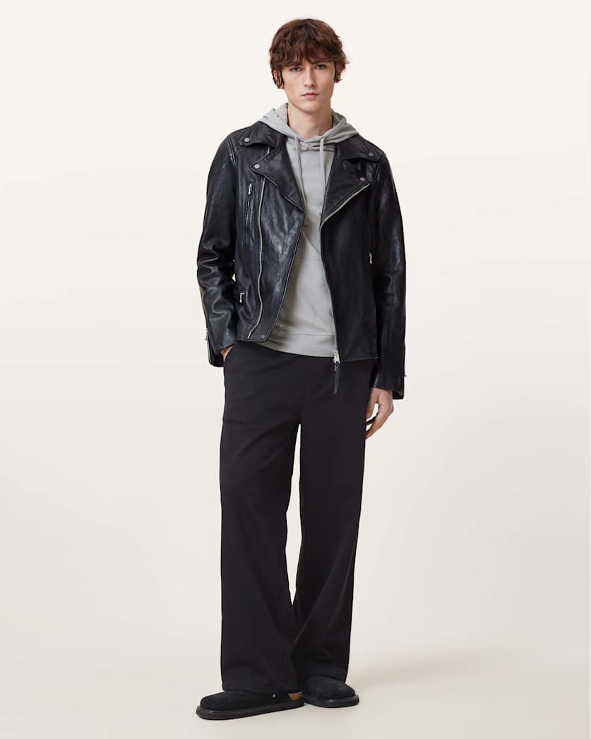 Brace Pullover Brushed Cotton Ramskull Hoodie