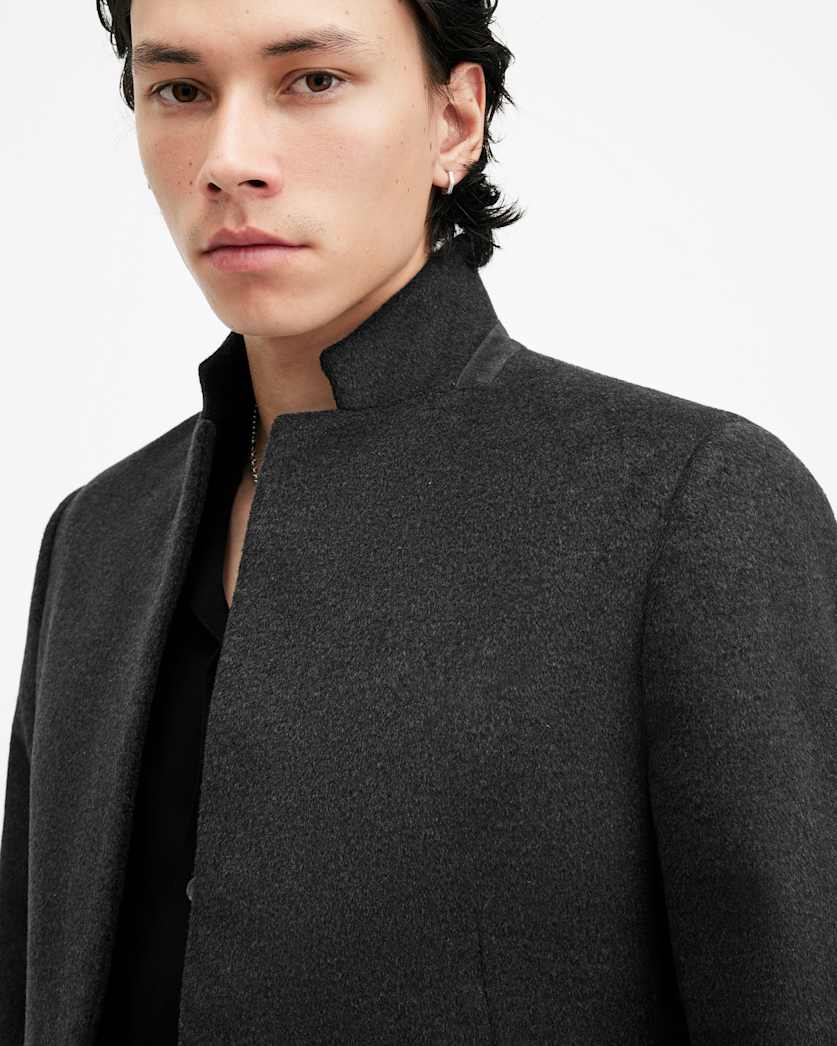 Hargrove Slim Fit Wool Blend Coat