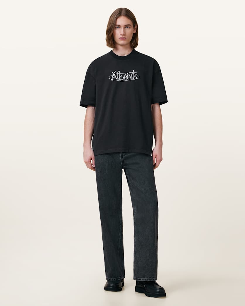 Sternum Oversized Crew Neck T-Shirt