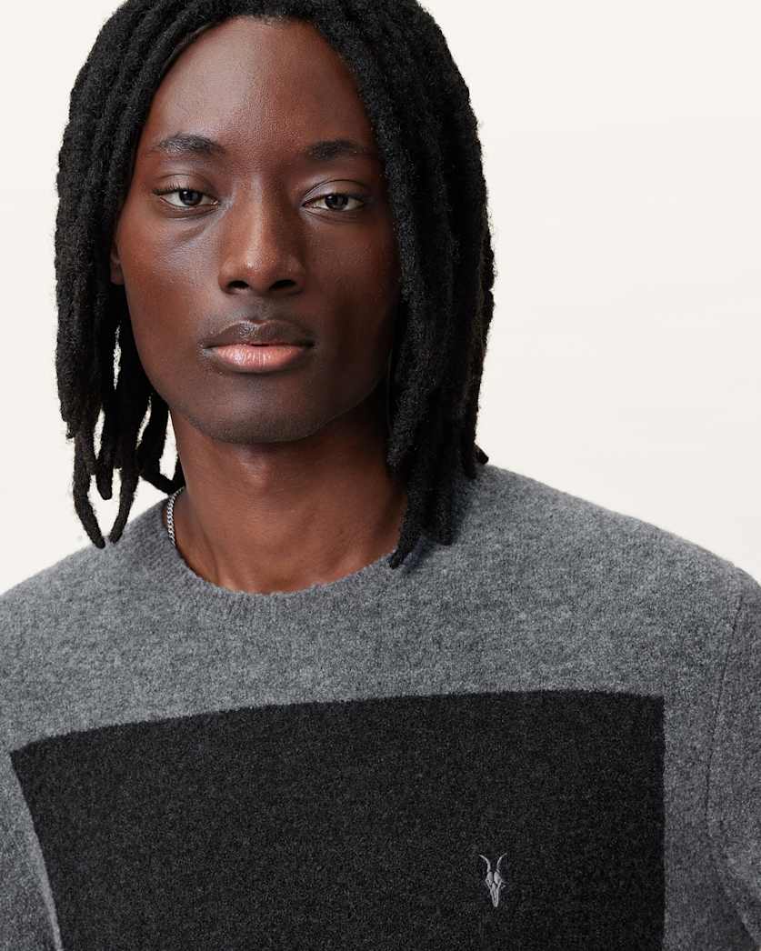 Lobke Knitted Ramskull Crew Neck Jumper
