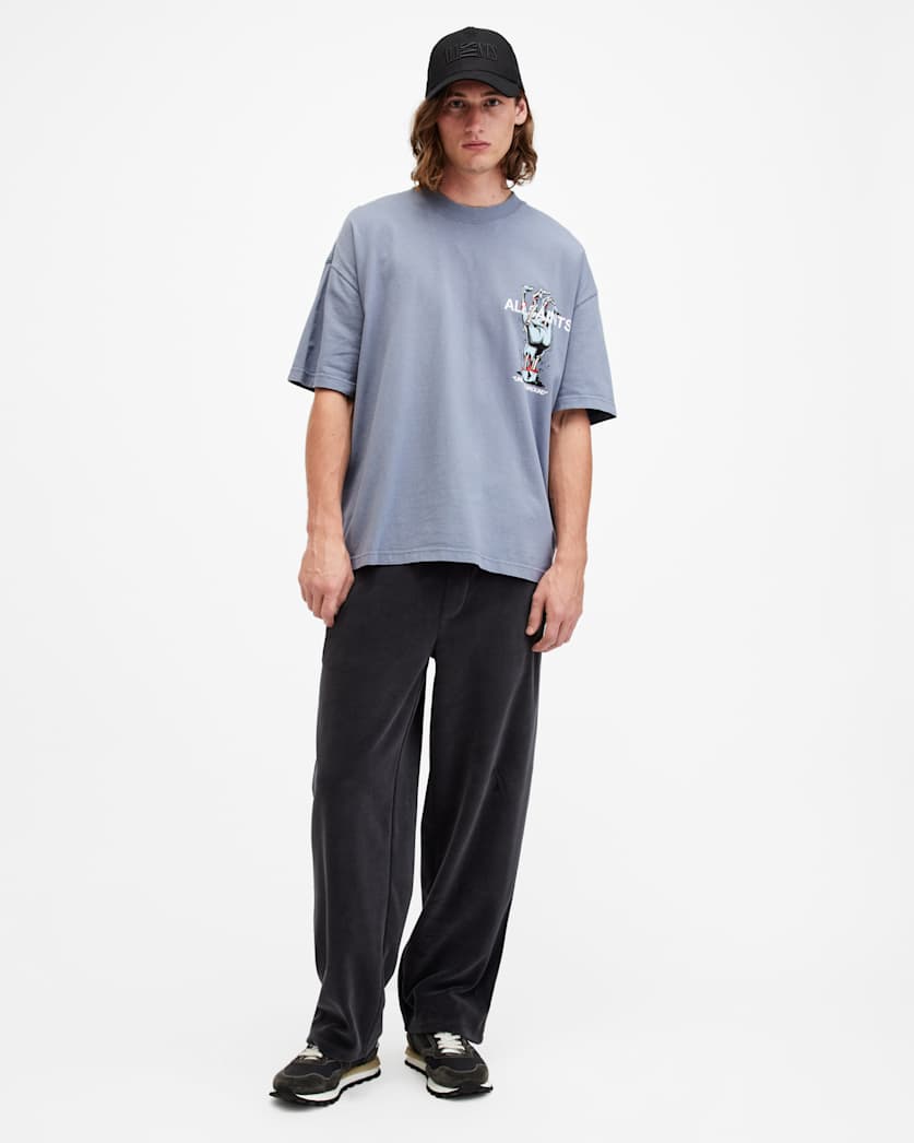 Undergang Oversized Graphic Printed T-Shirt