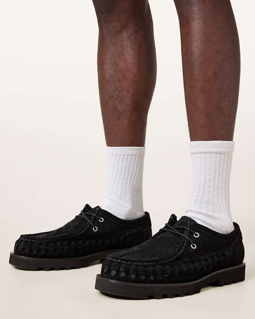 Skiff Woven Boat Shoes