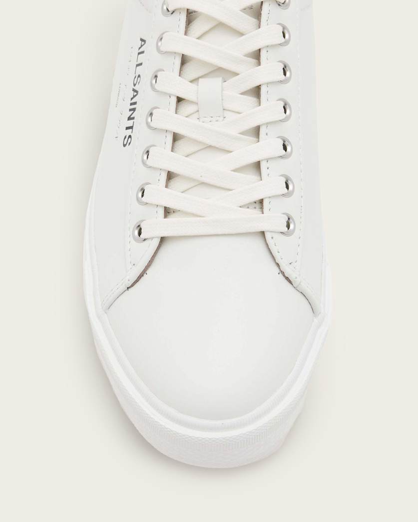 Underground Leather Low Top Trainers