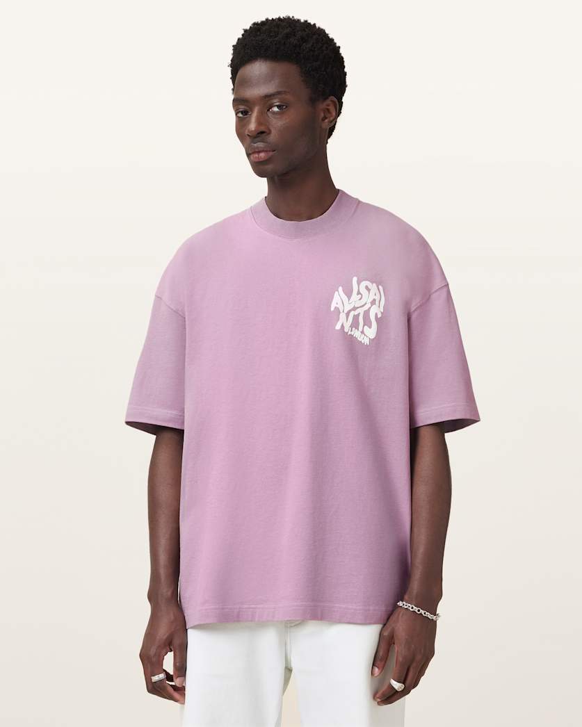 Orlando Logo Print Oversized T-Shirt