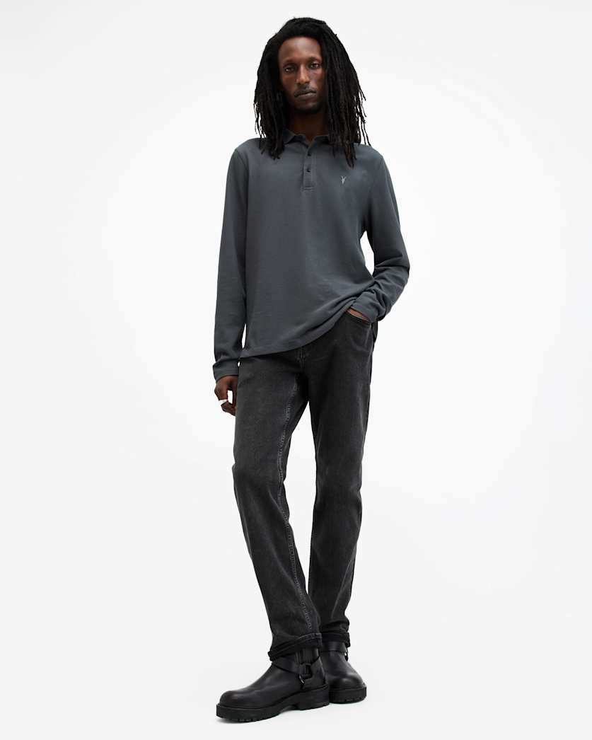 Reform Long Sleeve Ramskull Polo Shirt