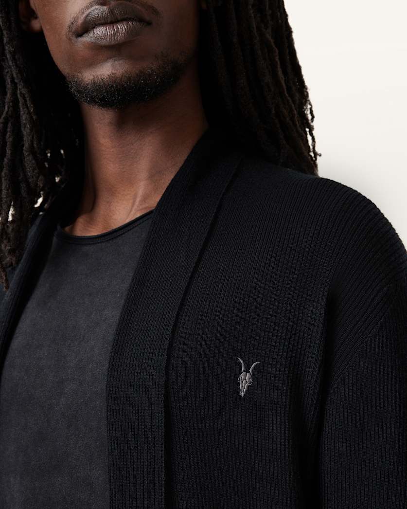 Mode Merino Ramskull Open Cardigan