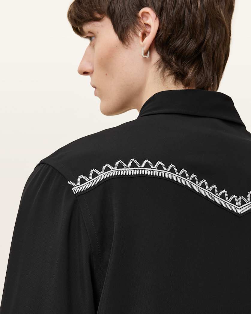 Dallin Embroidered Long Sleeve Shirt